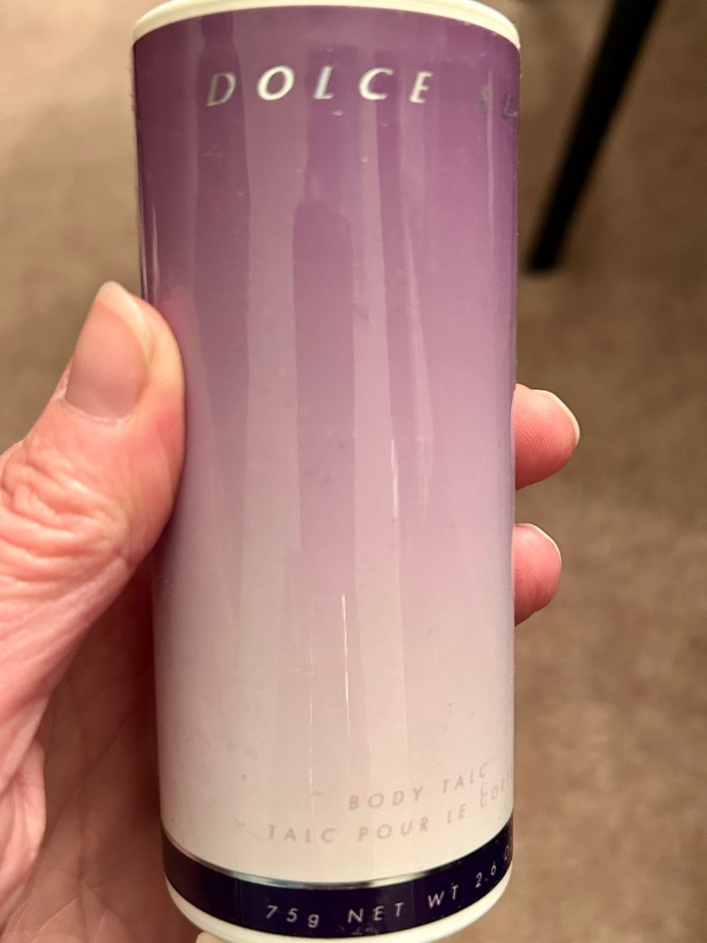 Avon Dolce Aura Perfumed Body Talc Powder 2.6 oz New Sealed